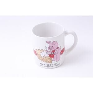 Piggy with a Piece of Cake, Whipped Cream, Humorous, Food, Funny, Coffee